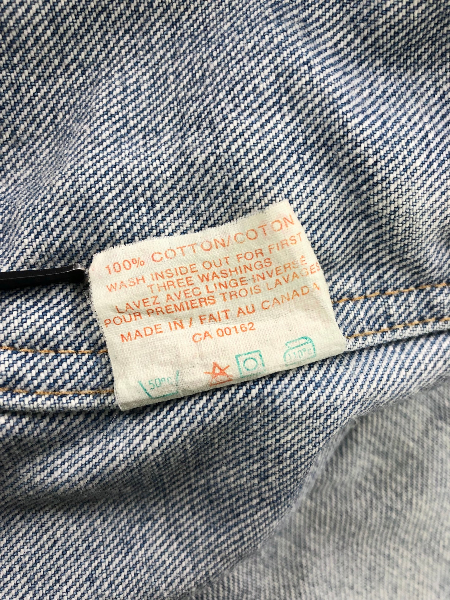 Vintage Great Western Garment Denim Button Jacket M