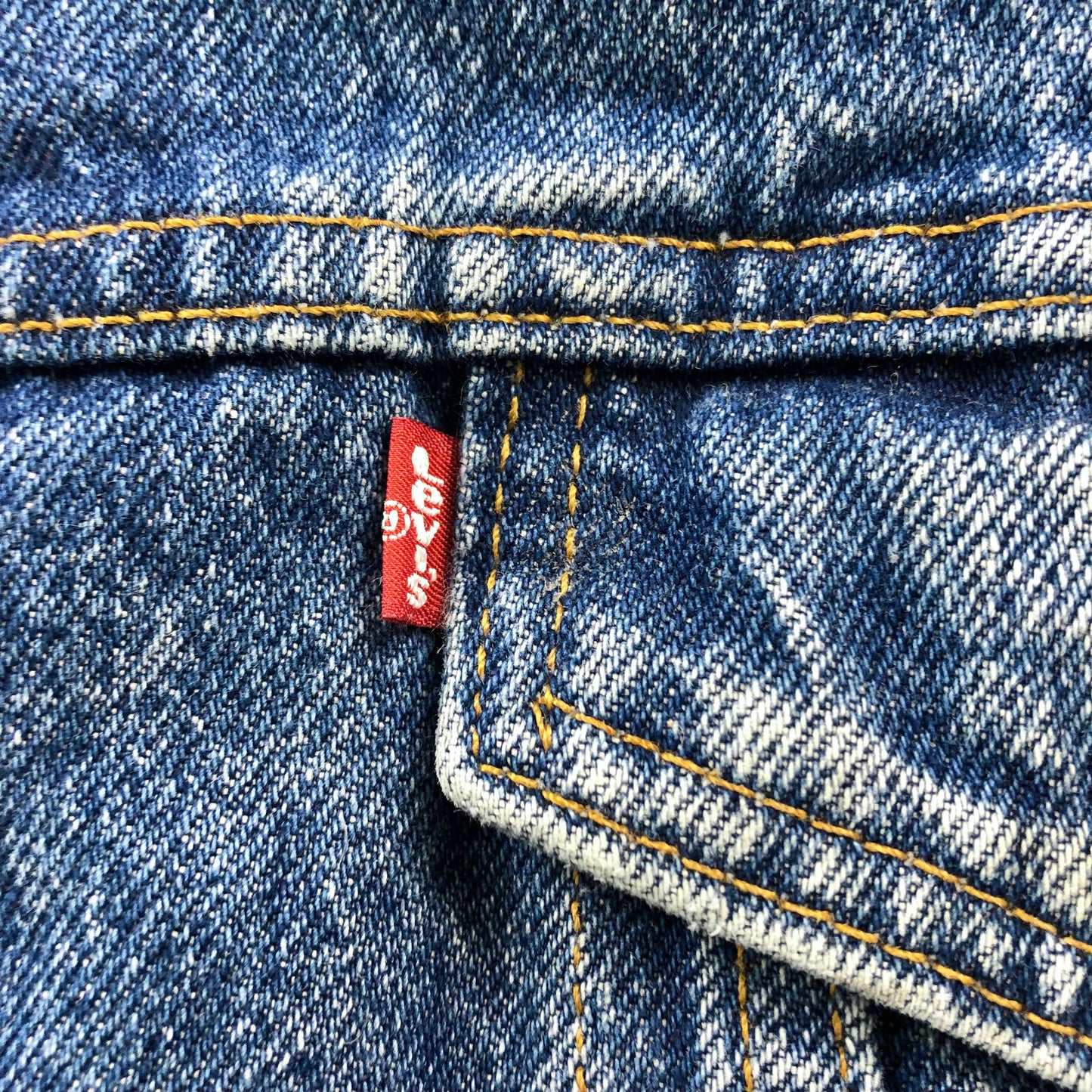 Vintage USA 80s Levis Sherpa Lined Denim Button Jacket M
