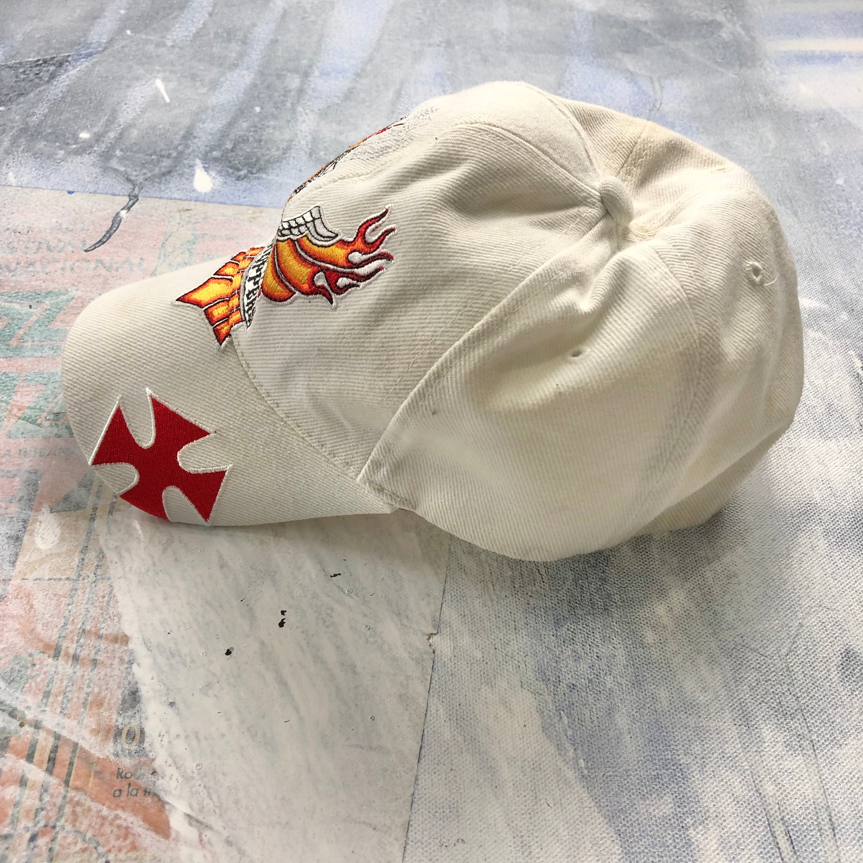 Vintage West Coast Choppers Flaming Eagle Snapback Hat – Zero y Uno