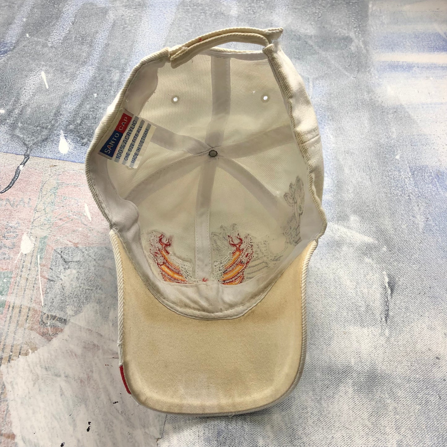 Vintage West Coast Choppers Flaming Eagle Snapback Hat