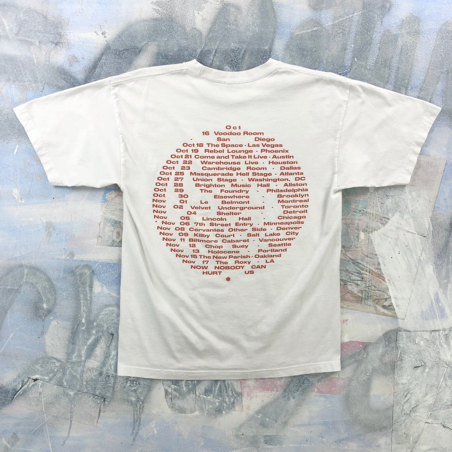 Jean Dawson Chaos Now Tour T Shirt M