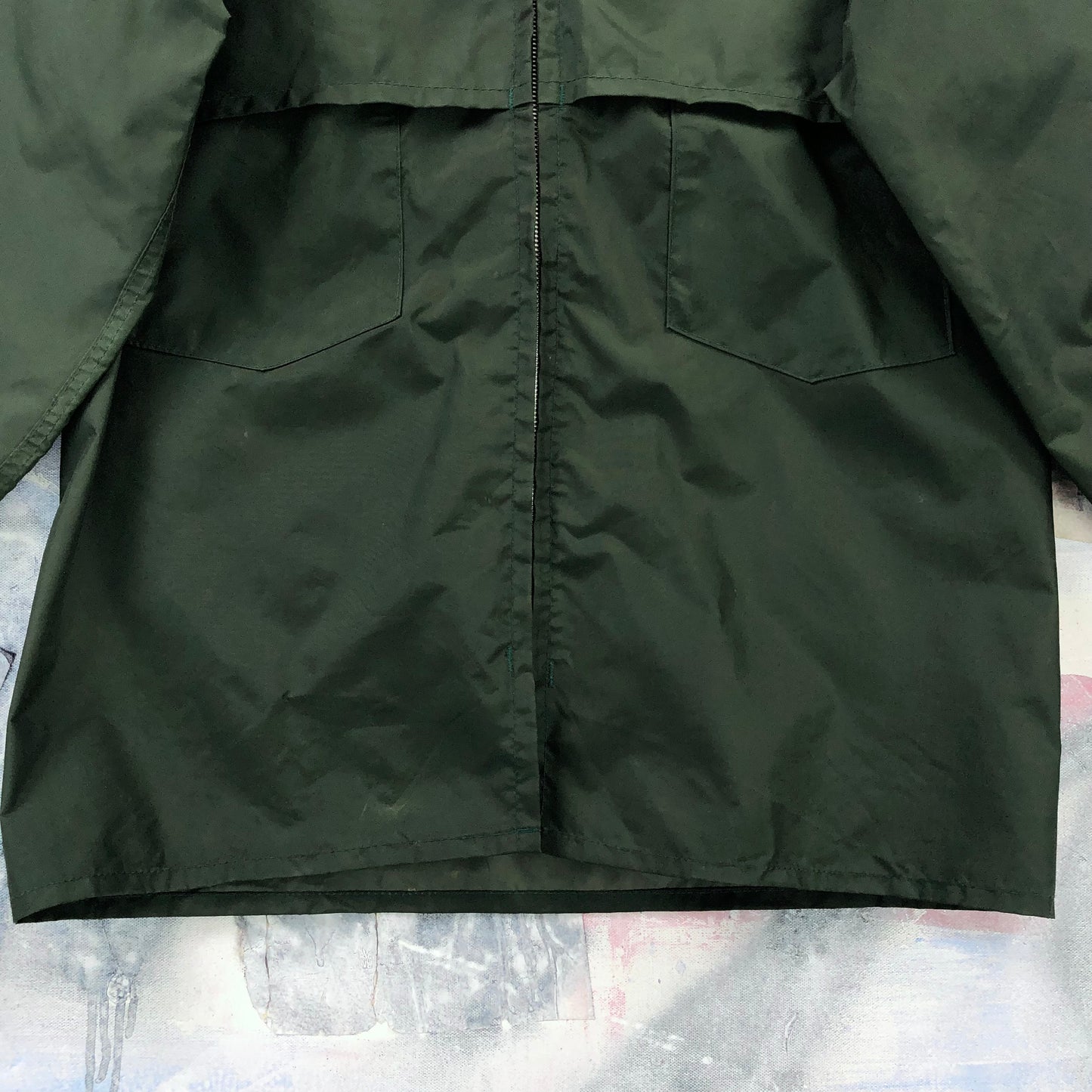Vintage Pioneer Union Made Rain Zip Jacket M