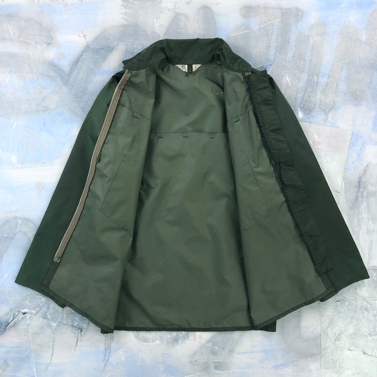 Vintage Pioneer Union Made Rain Zip Jacket M