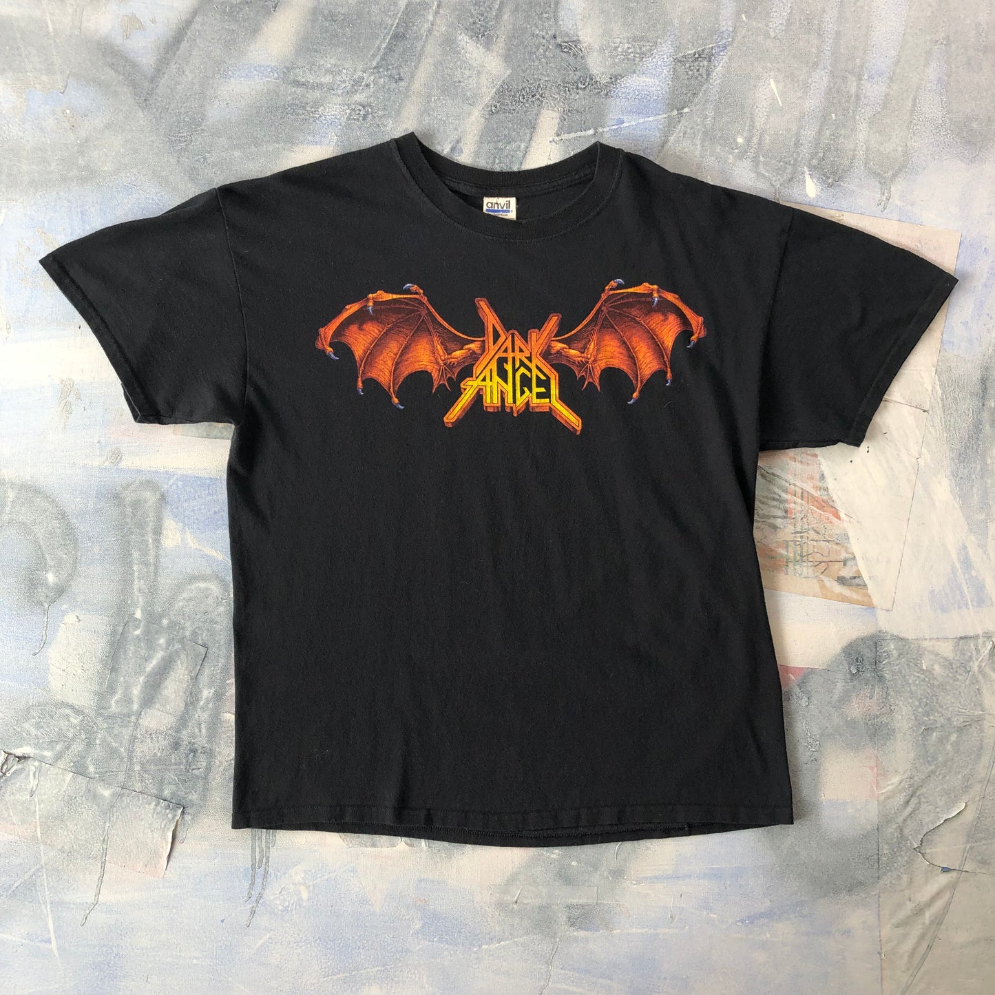 Vintage Dark Angel 2014 Metal Rock Concert T Shirt L