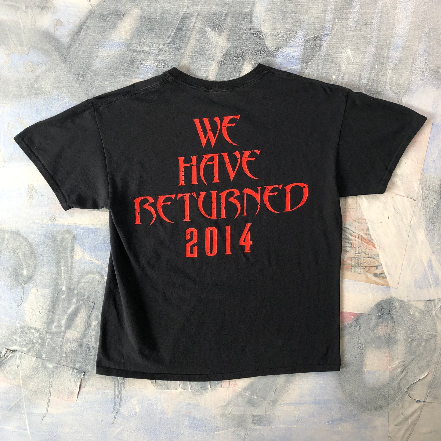 Vintage Dark Angel 2014 Metal Rock Concert T Shirt L