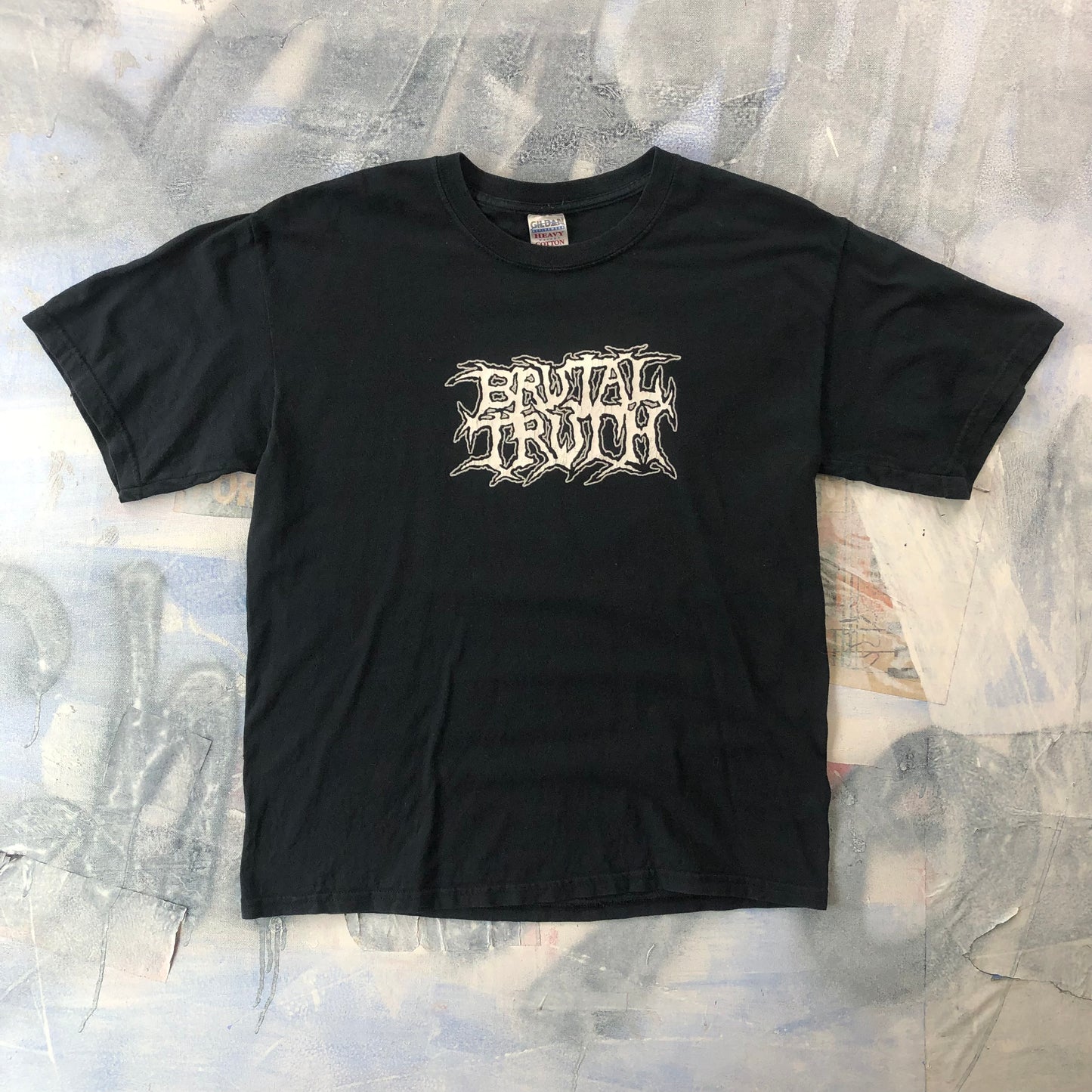 Vintage Brutal Truth Metal Rock Band T Shirt L