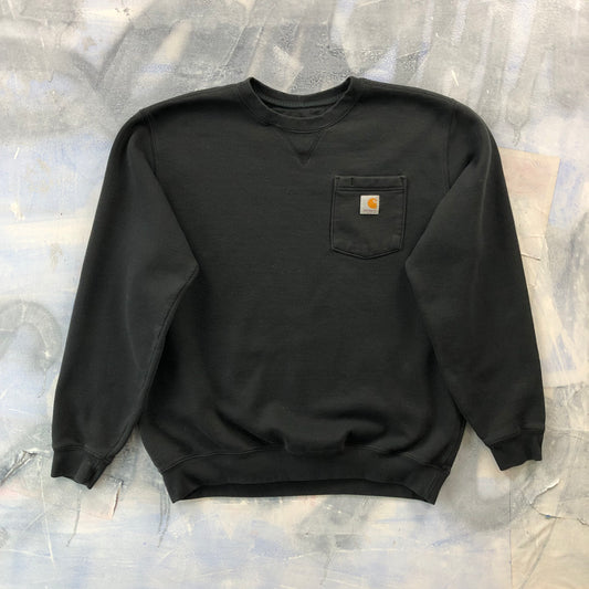 Carhartt Orignal Fit Chest Pocket Crewneck Sweatshirt L