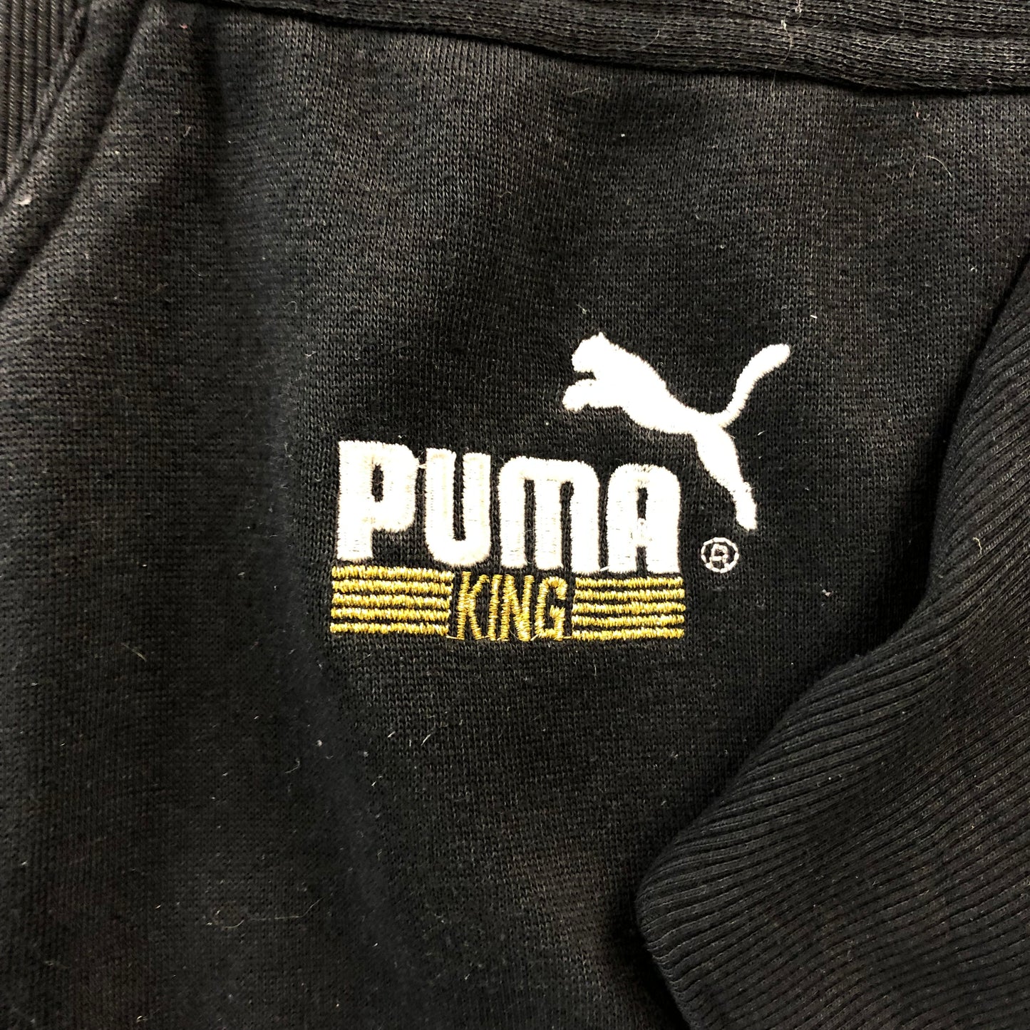Vintage 90s Puma King Quarter Zip Sweatshirt XL
