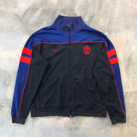 Vintage Nike Manchester United FC Zip Track Jacket XXL