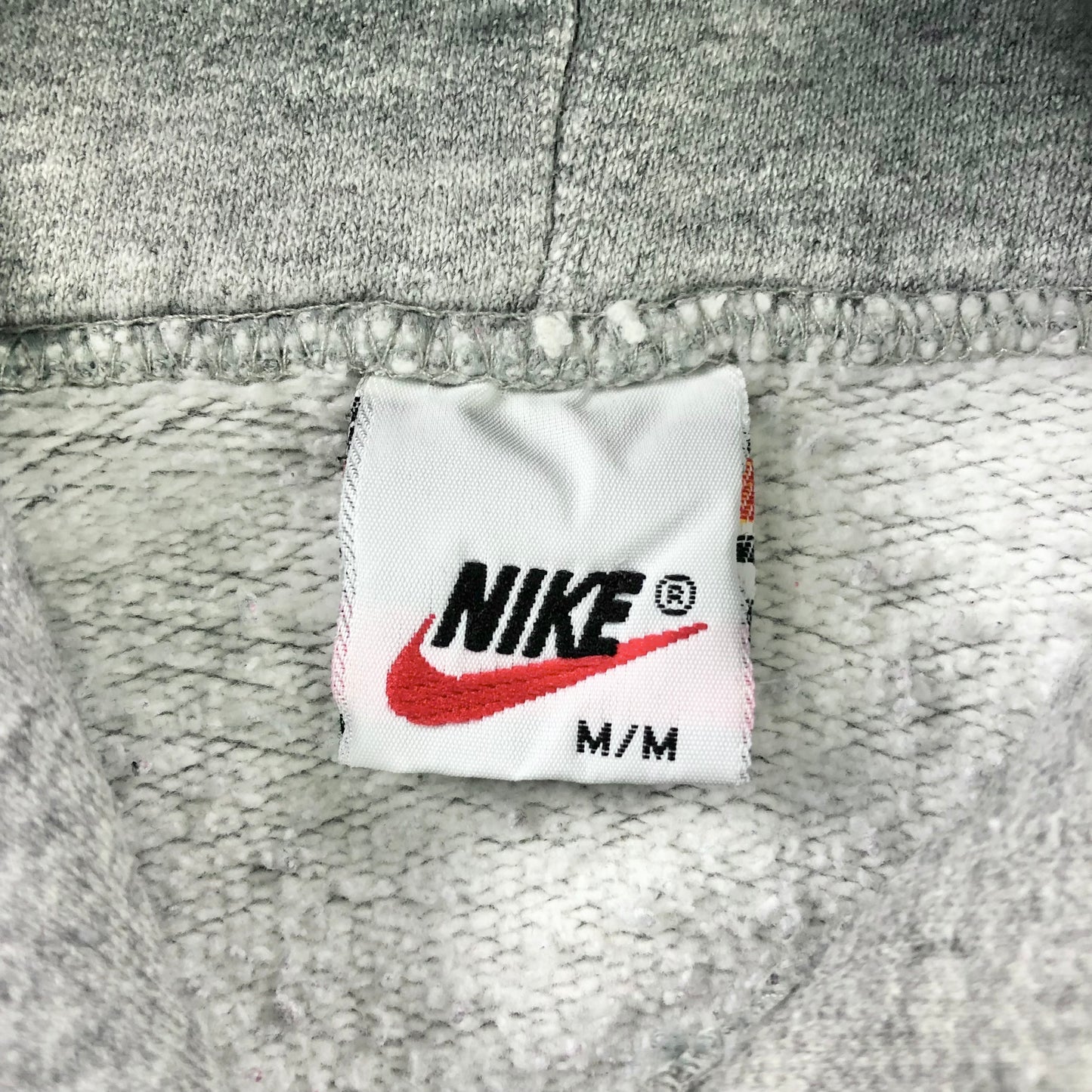 Vintage 90s Nike Center Swoosh Hoodie Sweatshirt M