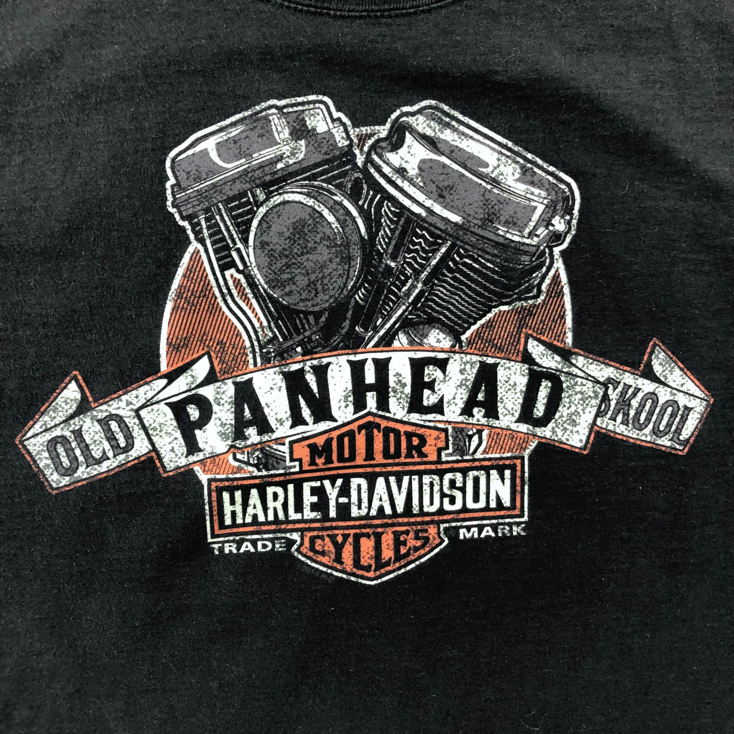 Harley Davidson Motorcycles Old Skool Panhead Bourbon Street New Orleans T Shirt L