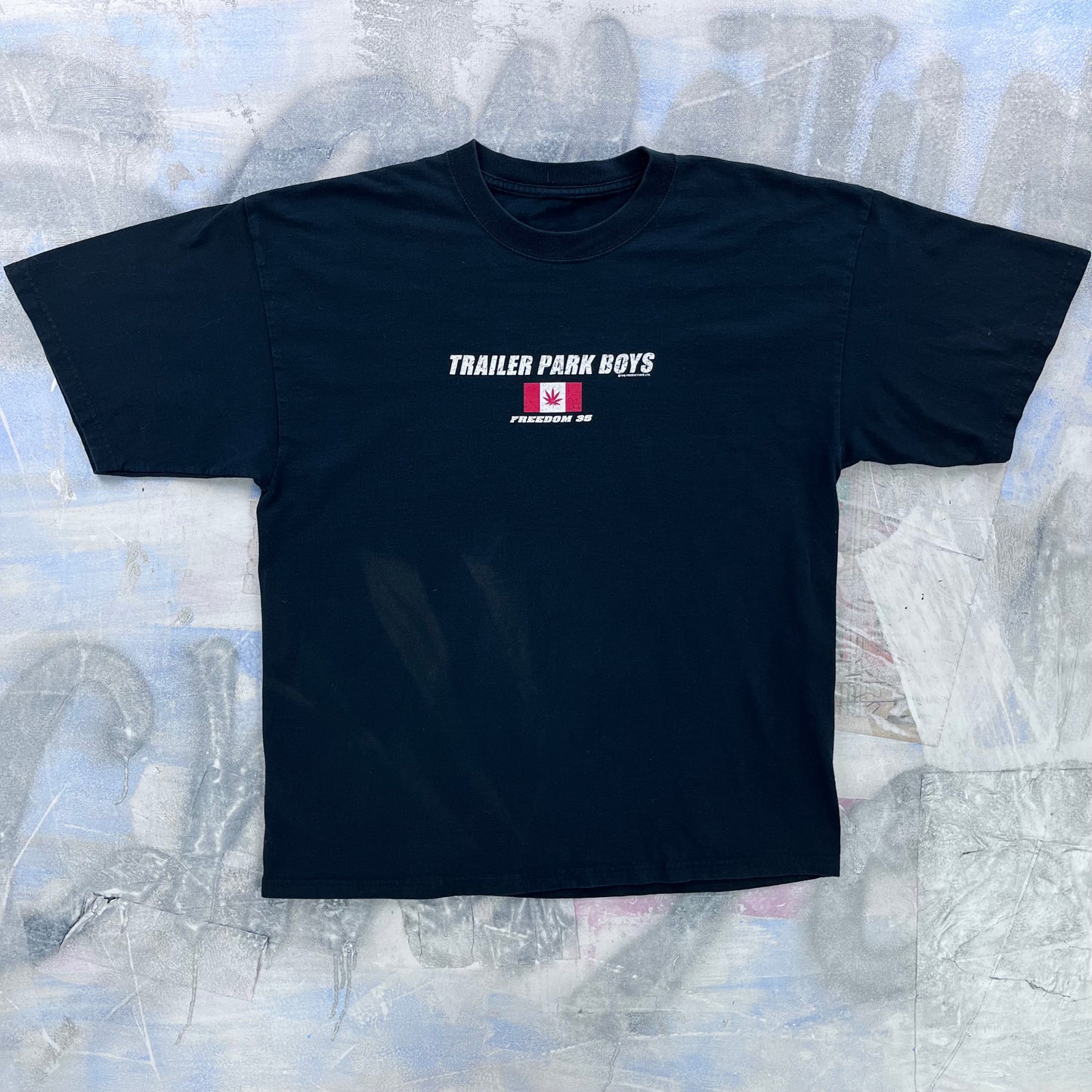 Vintage Trailer Park Boys Freedom 35 Promo T Shirt XL