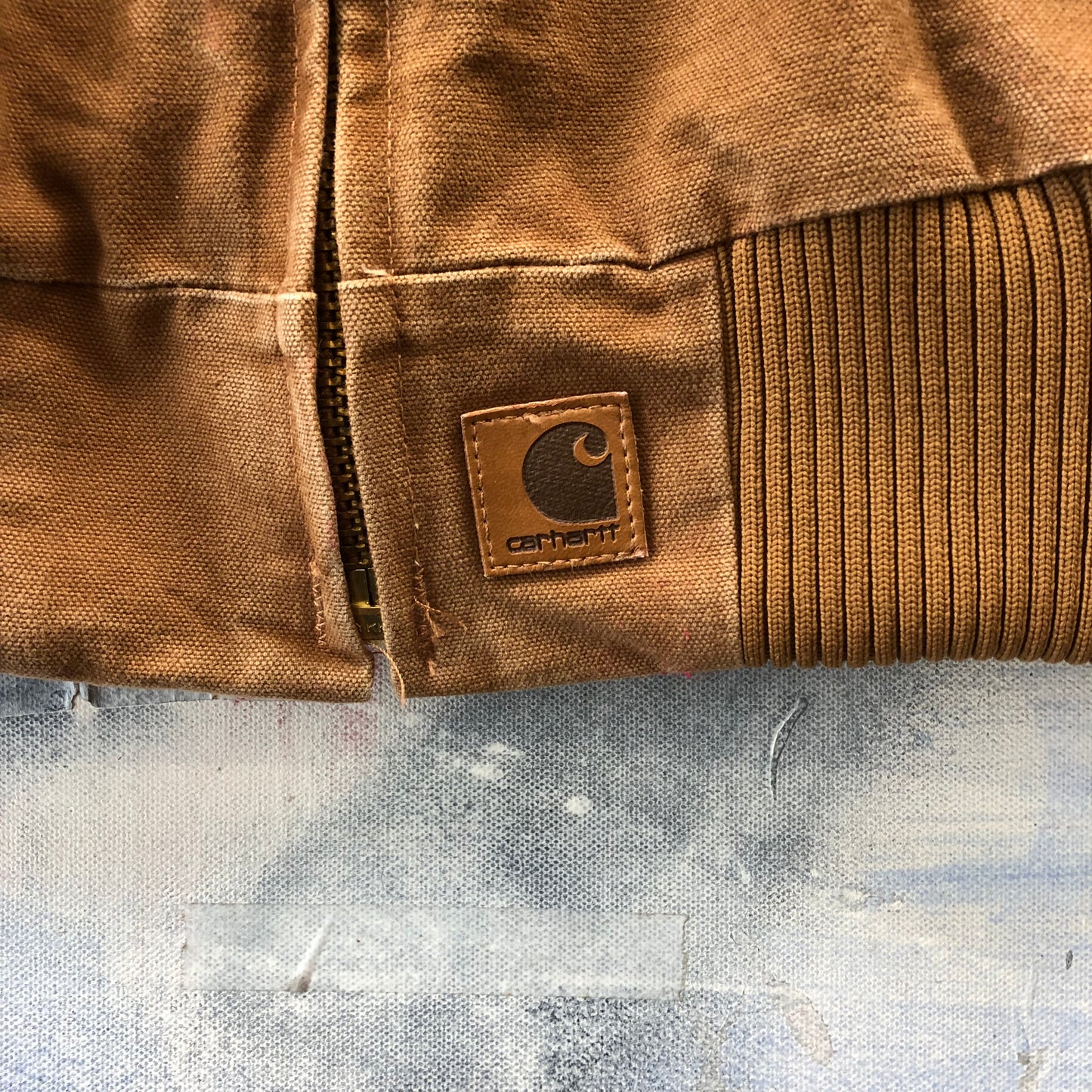Vintage Carhartt J14 Santa Fe Zip Jacket L