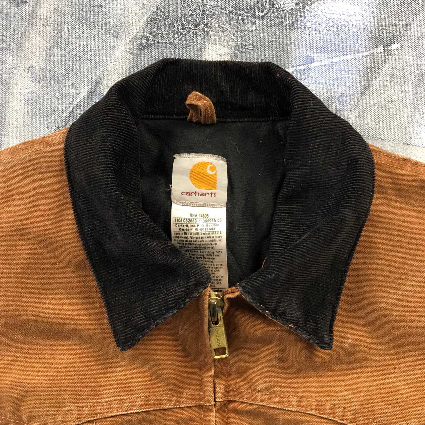 Vintage Carhartt J14 Santa Fe Zip Jacket L