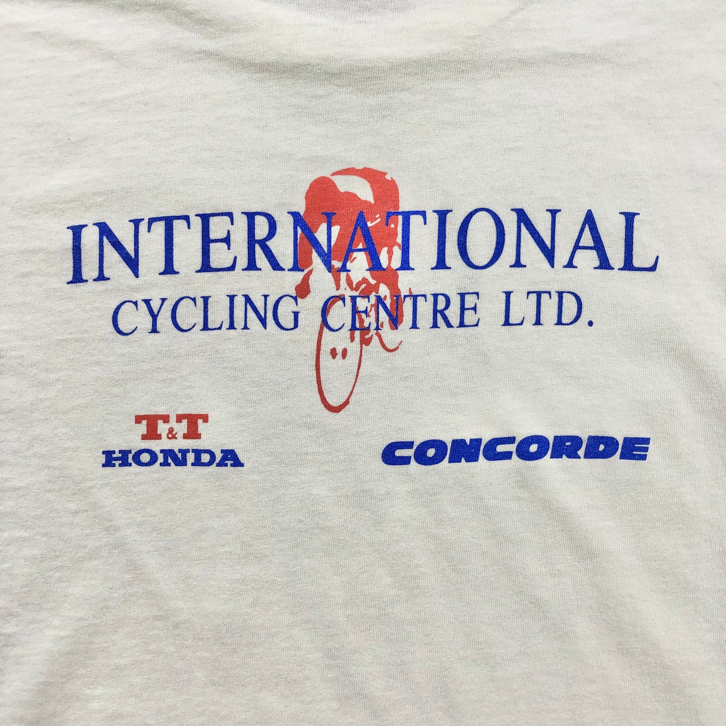Vintage 90s International Cycling Centre Big Hill Springs Road Race T Shirt L