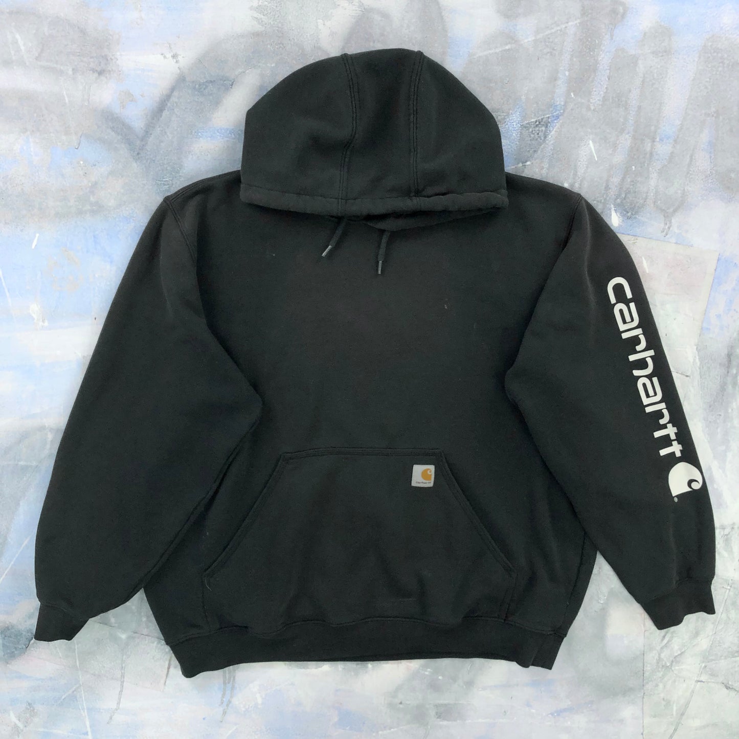 Carhartt Pocket Logo Hoodie Sweatshirt XL
