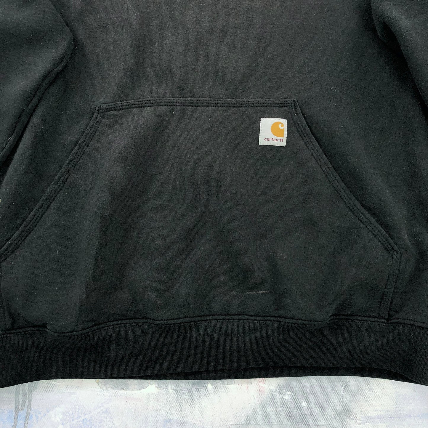 Carhartt Pocket Logo Hoodie Sweatshirt XL