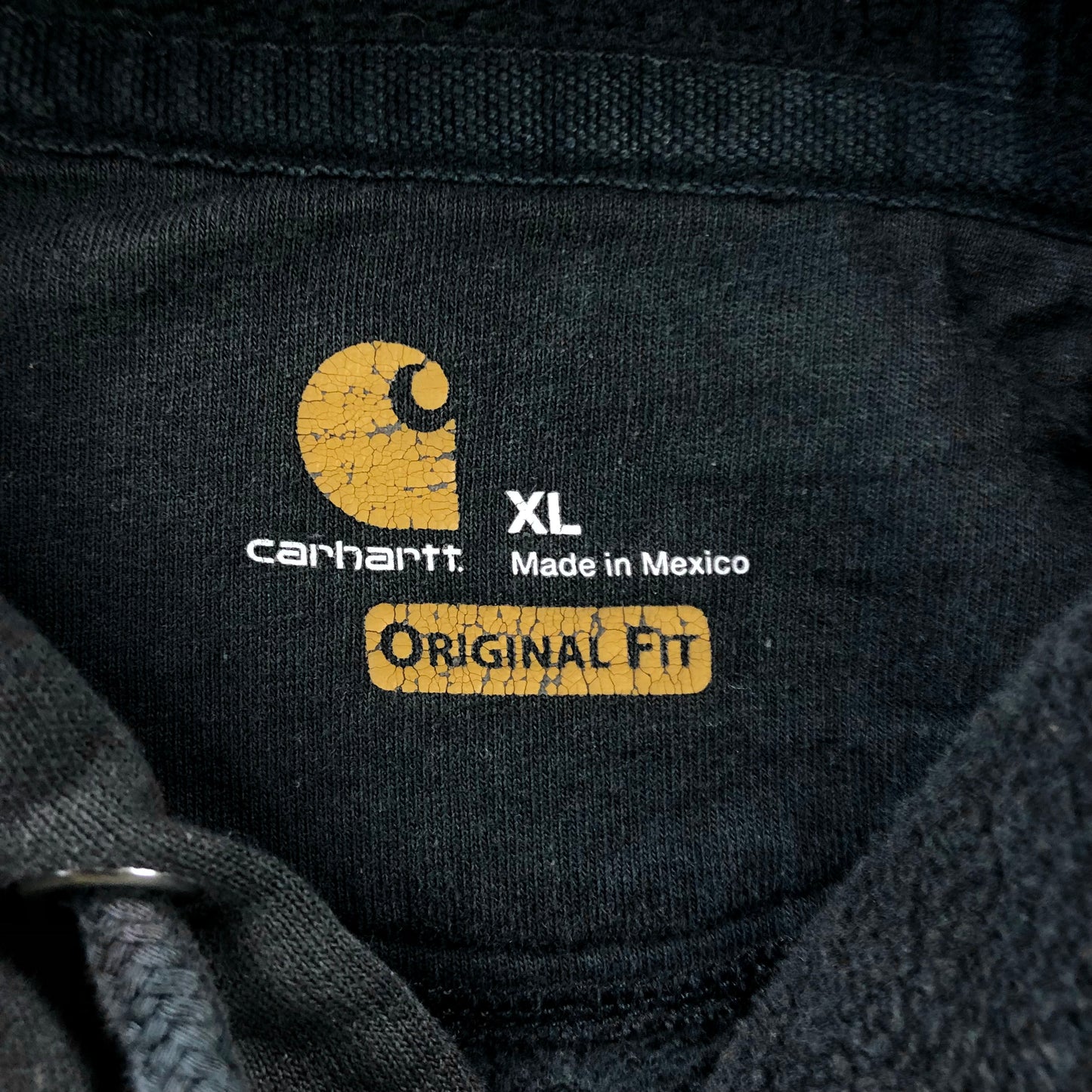 Carhartt Pocket Logo Hoodie Sweatshirt XL