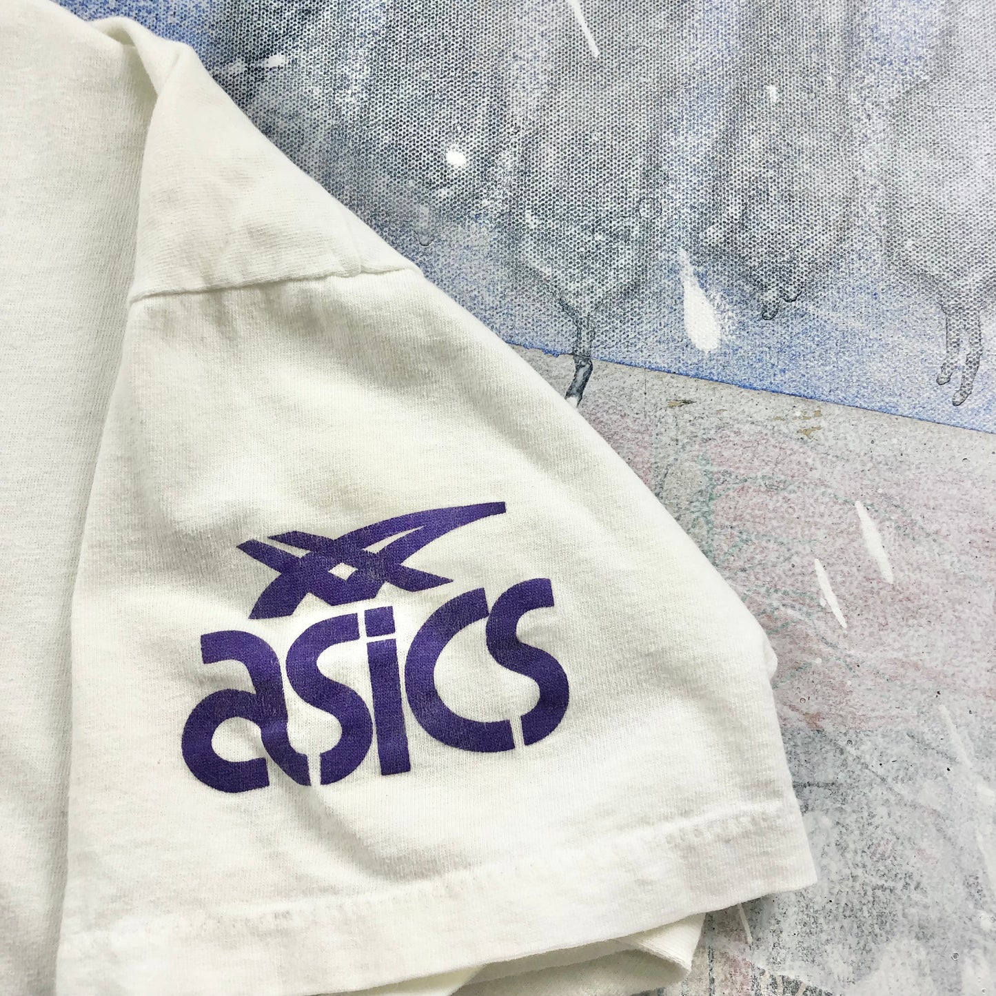 Vintage 90s Asics Race Crew Teleglobe Triatholon Series T Shirt XL