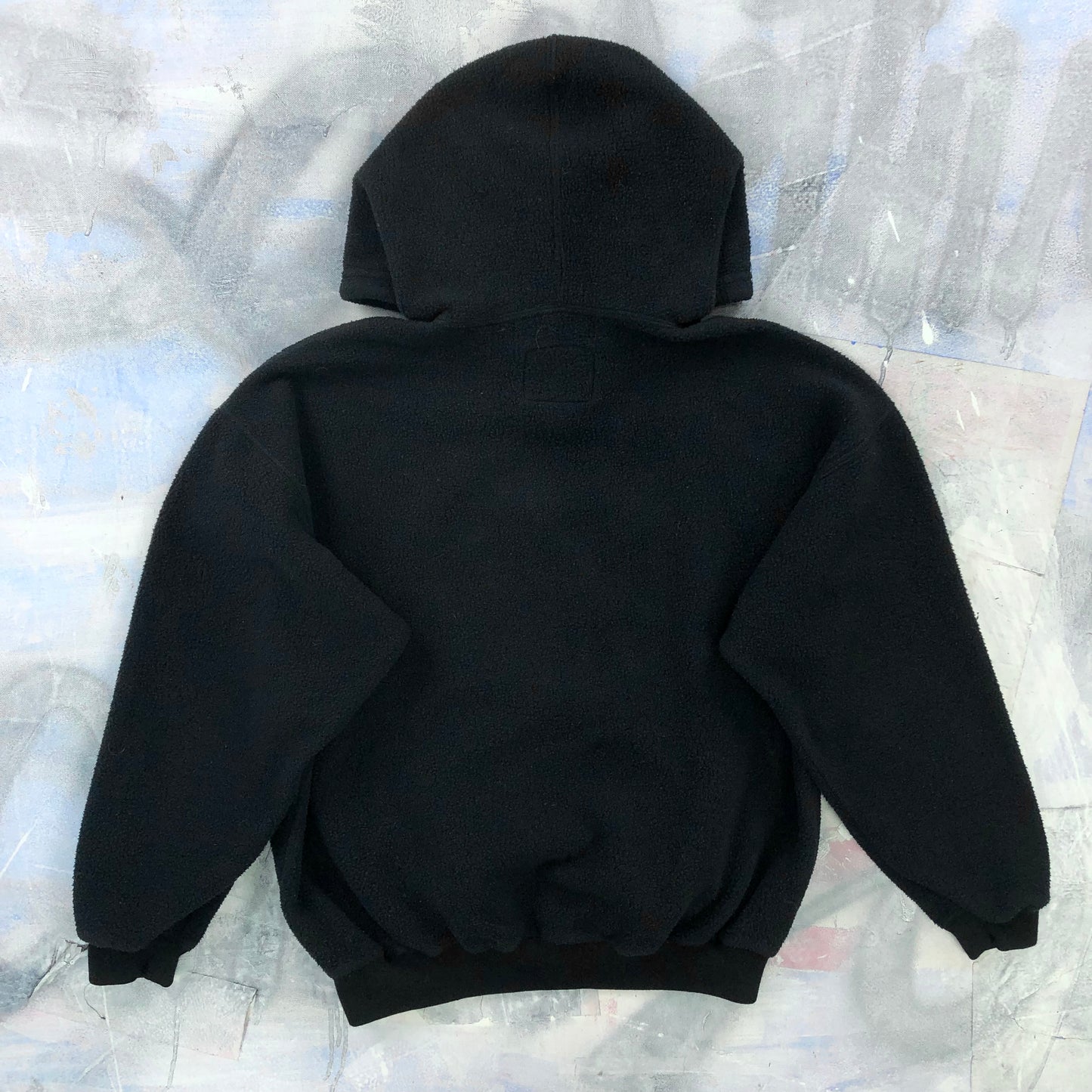 Vintage USA Guess Sport Embroided Fleece Hoodie Sweatshirt M