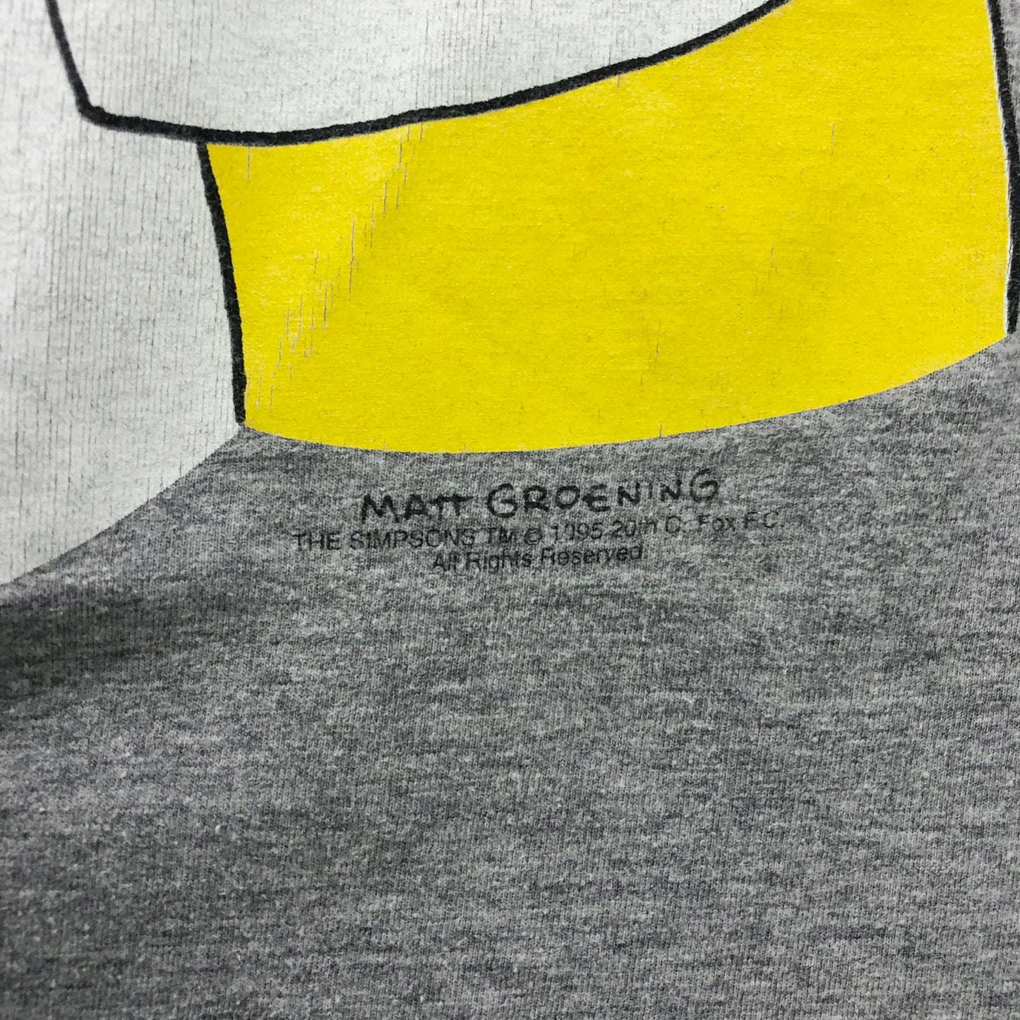Vintage 90s Simpsons Homer Doh T Shirt L