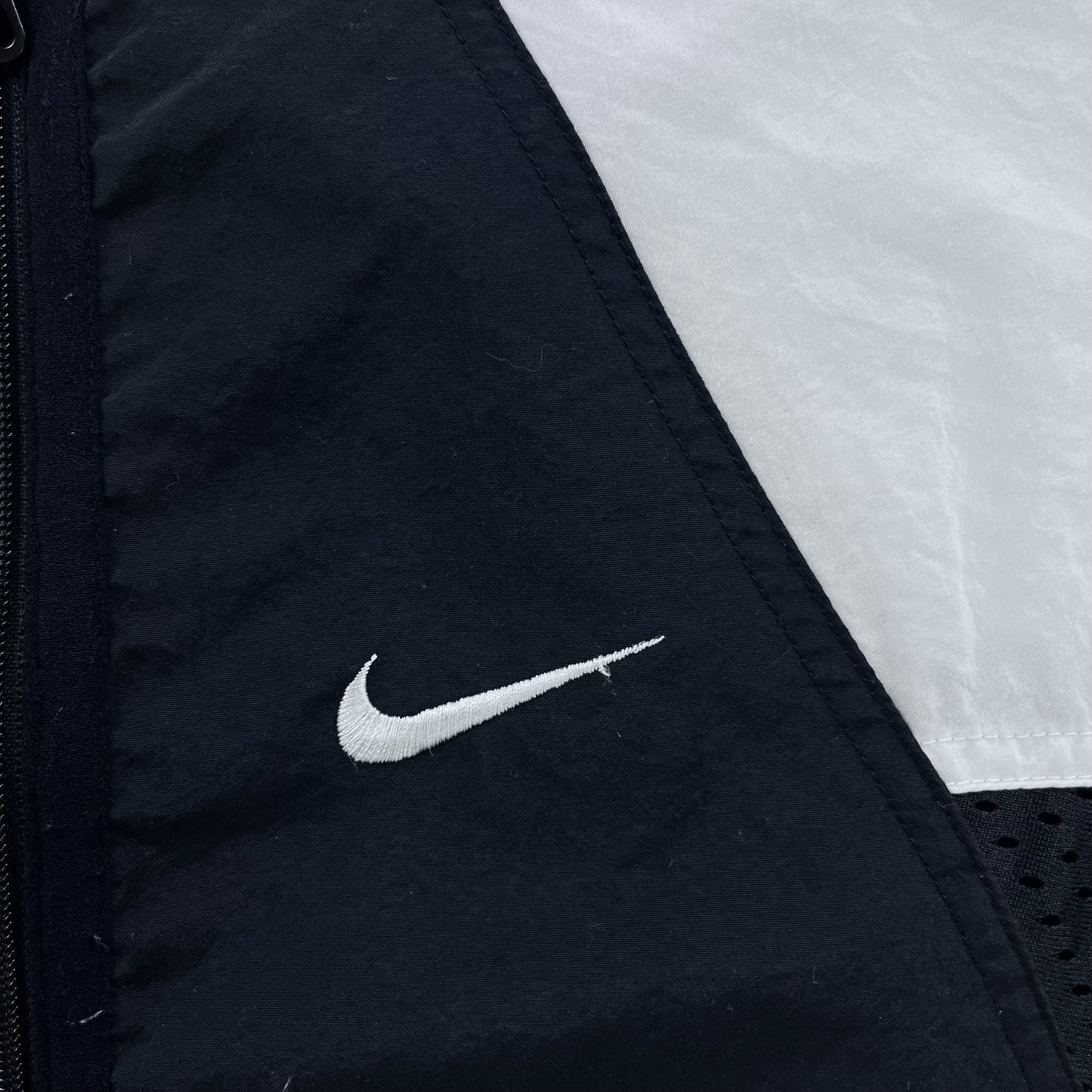 Vintage 90s Nike Swoosh Windbreaker Zip Jacket L