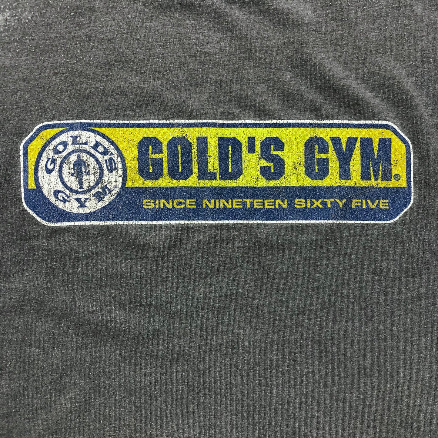 Vintage Golds Gym Since 1965 T Shirt L