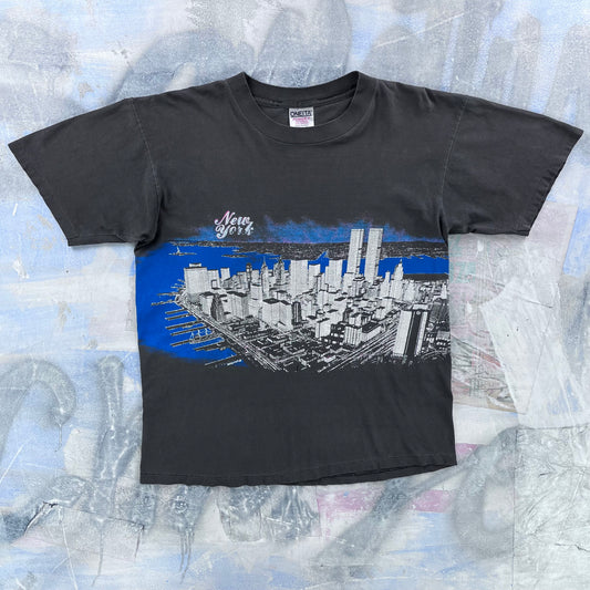 Vintage 90s USA New York City Single Stitch T Shirt XL
