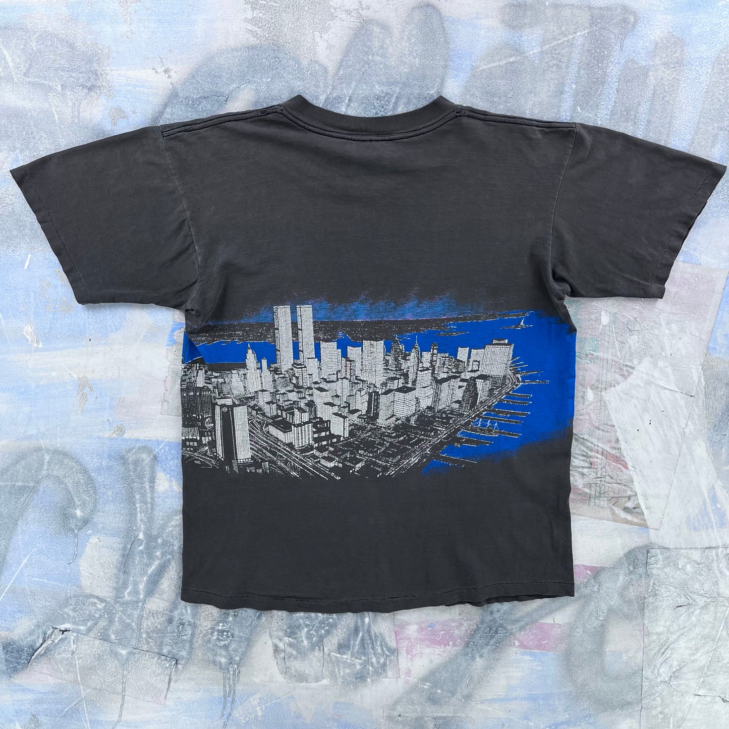 Vintage 90s USA New York City Single Stitch T Shirt XL