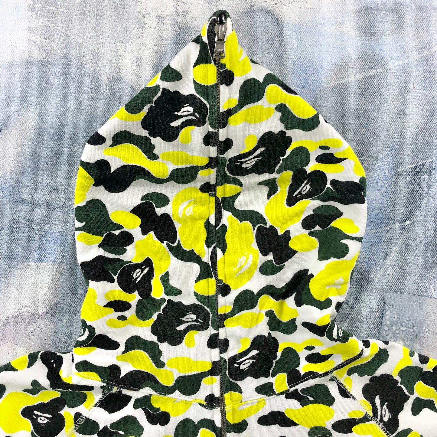 A Bathing Ape Osaka City Camo Full Zip Hoodie Sweatshirt L