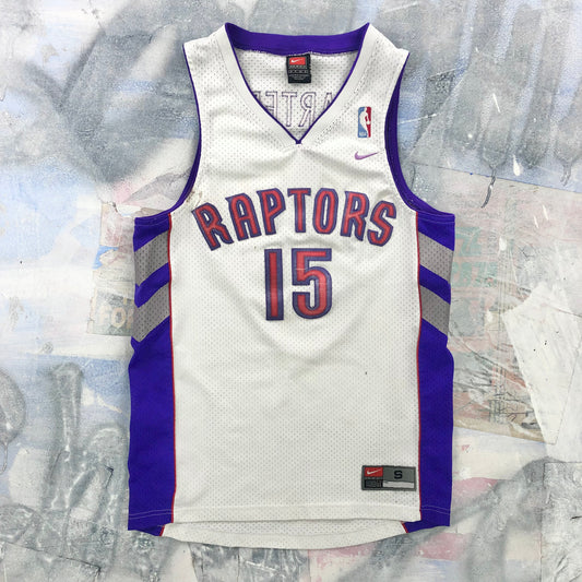 Vintage Nike Team NBA Toronto Raptors Vince Carter 15 Jersey S
