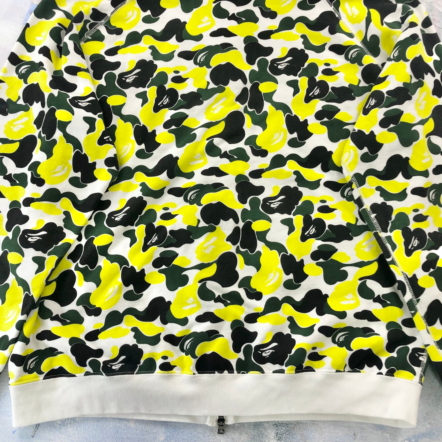 A Bathing Ape Osaka City Camo Full Zip Hoodie Sweatshirt L