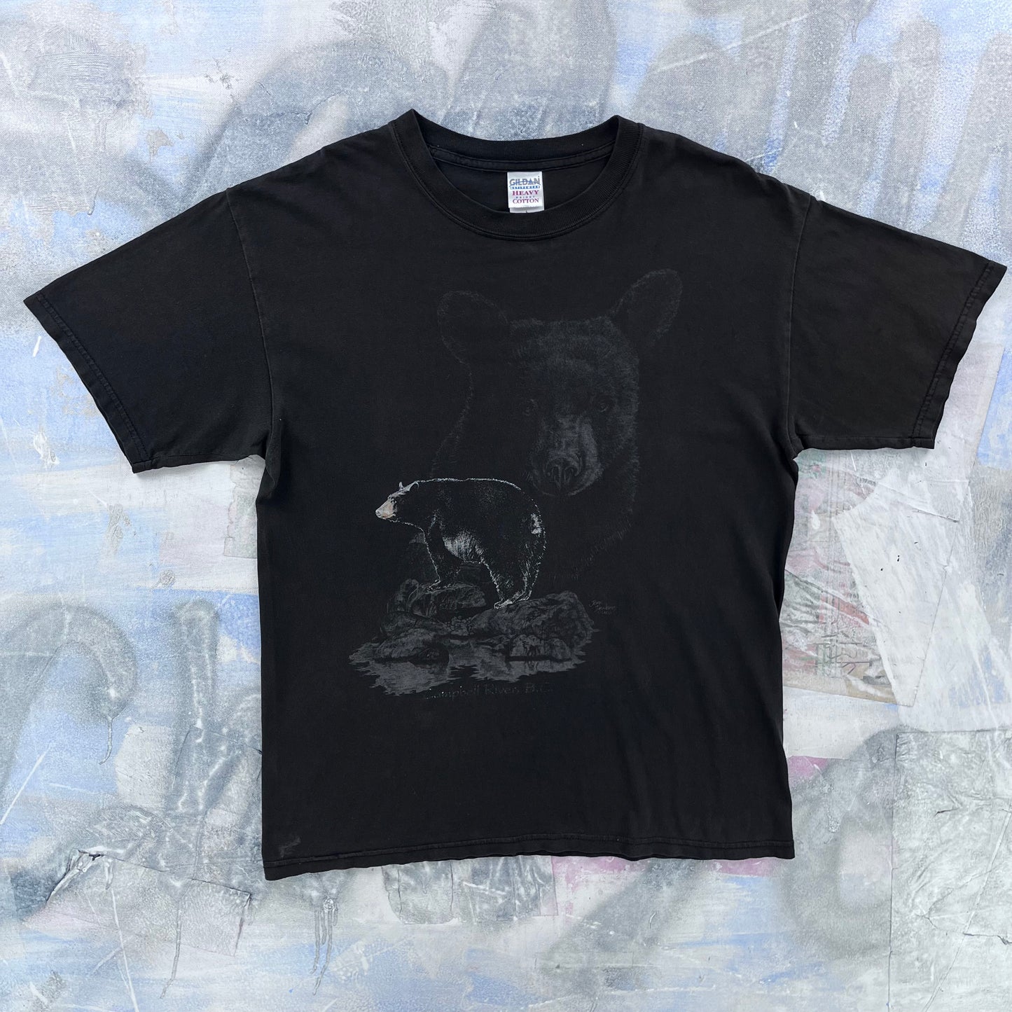 Vintage Black Bear Campbell River BC T Shirt L