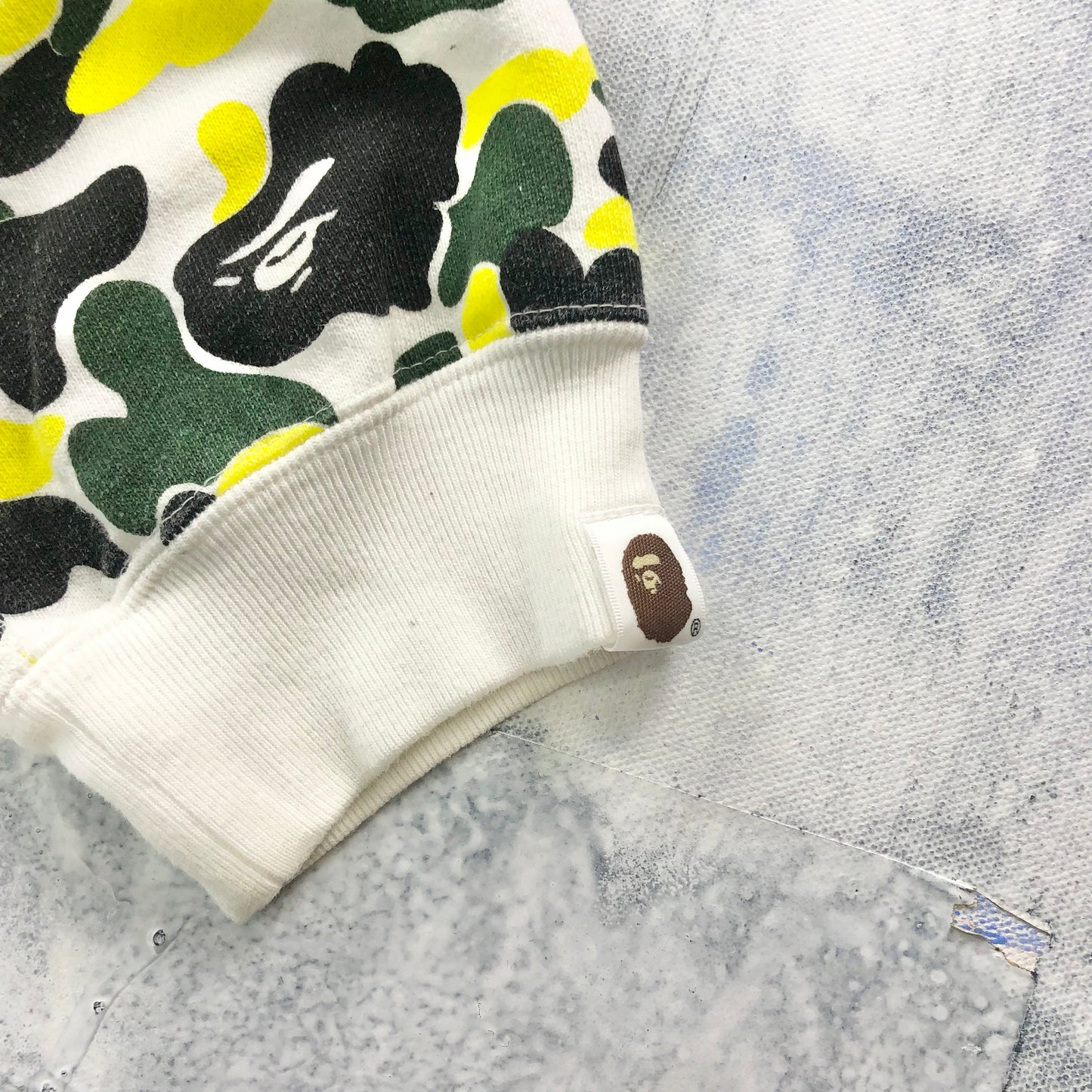 A Bathing Ape Osaka City Camo Full Zip Hoodie Sweatshirt L