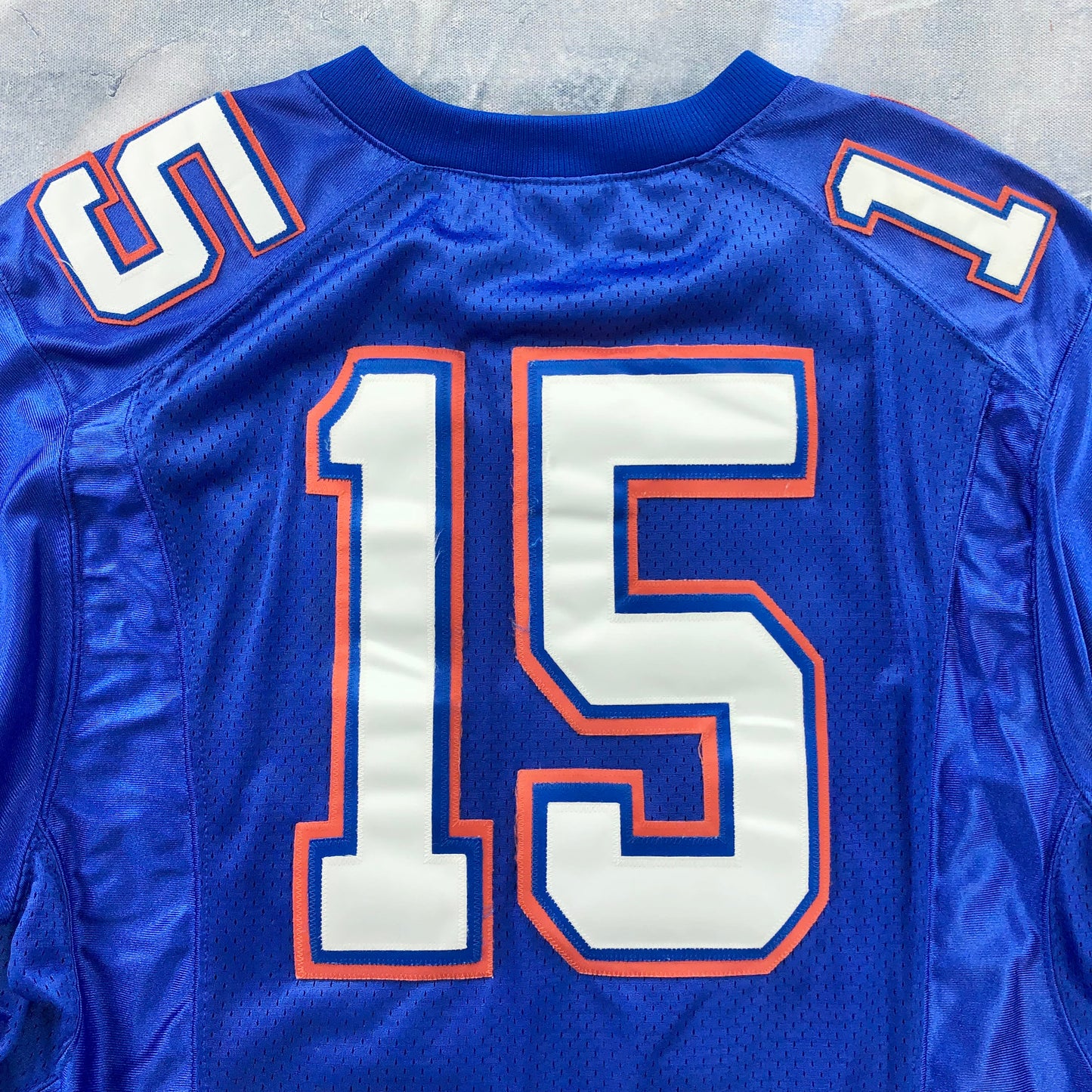 Vintage Nike Team The University Of Florida Gators Football Tim Tebow Jersey 15 M