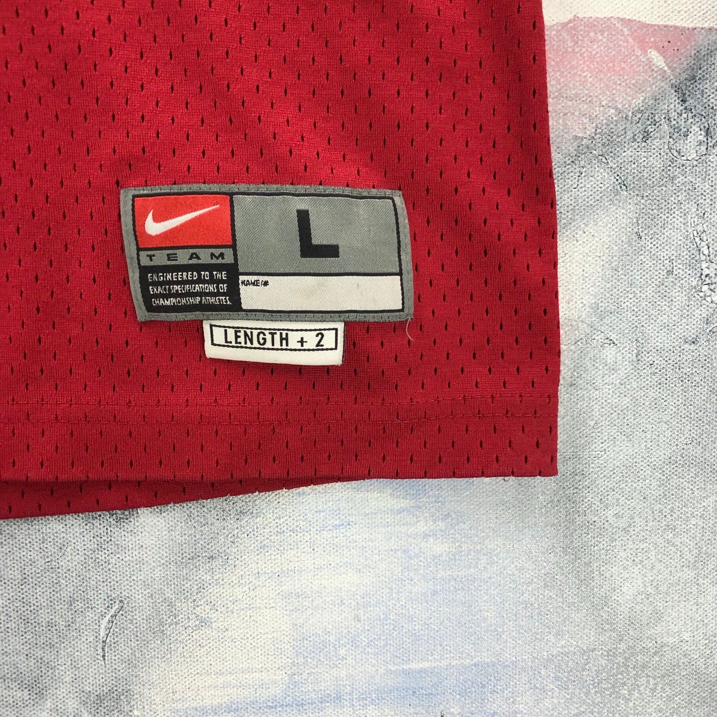 Vintage Nike Team NBA Huston Rockets Steve Francis 3 Jersey L