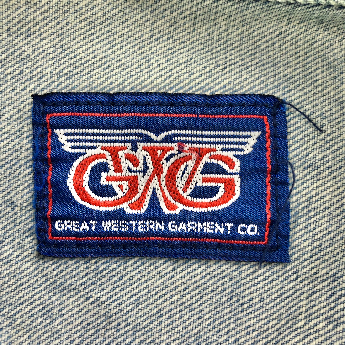 Vintage Great Western Garment Denim Button Jacket M