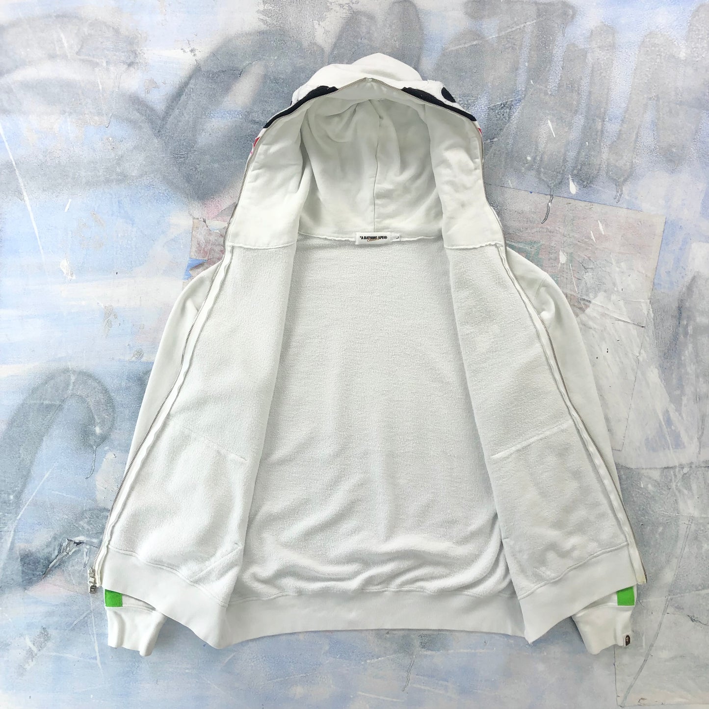 A Bathing Ape x Nigo Panda Full Zip Hoodie Sweatshirt L