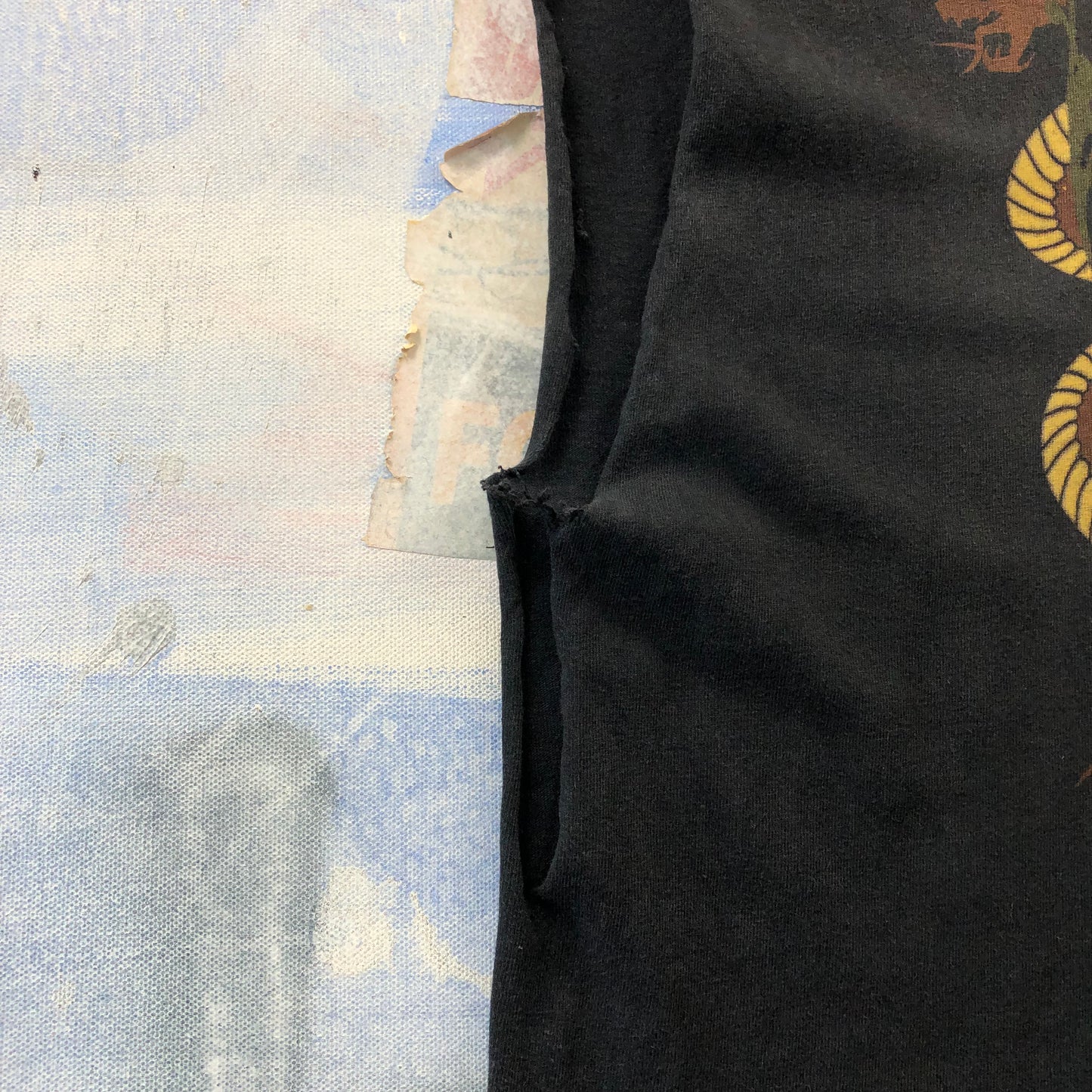 Vintage Pantera Dont Mess With Me Texas Custom Sleeve Cut Off T Shirt XXL