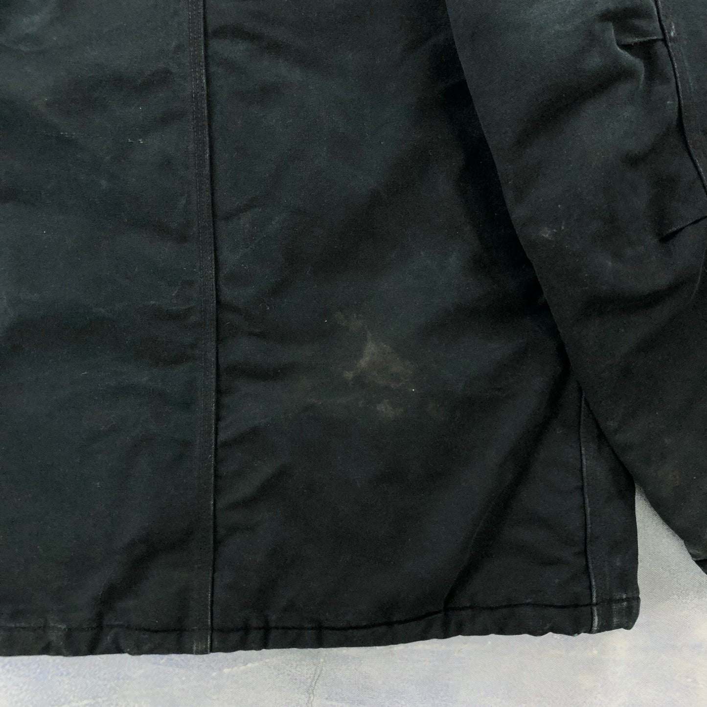 Vintage Carhartt C03 Corduroy Collar Workwear Zip Jacket XL