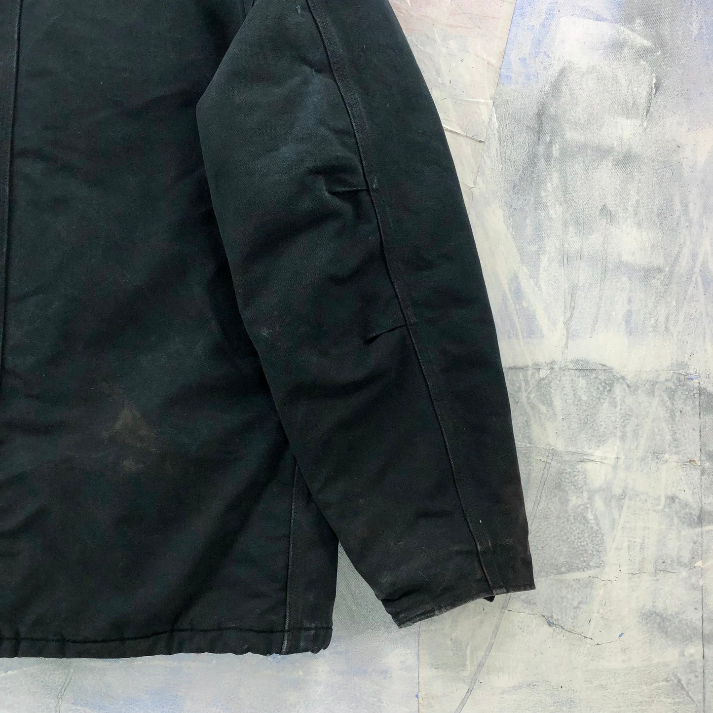 Vintage Carhartt C03 Corduroy Collar Workwear Zip Jacket XL