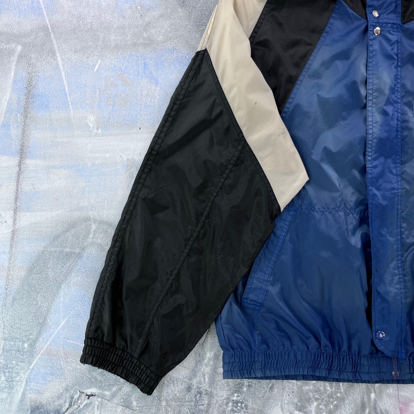 Vintage 90s NHL Toronto Maple Leafs Windbreaker Zip Jacket M