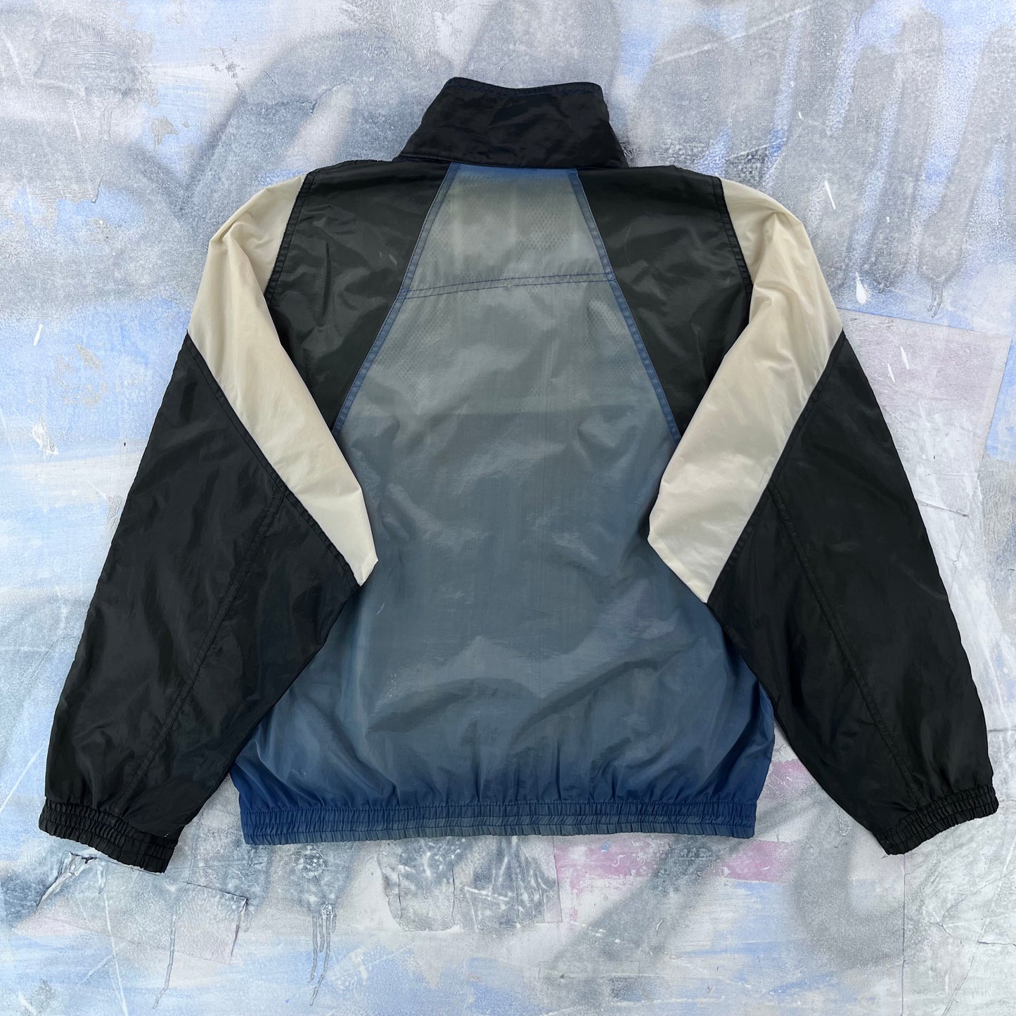 Vintage 90s NHL Toronto Maple Leafs Windbreaker Zip Jacket M