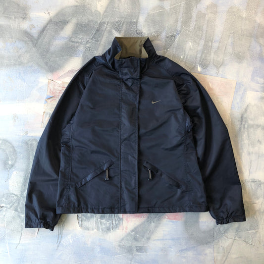 Vintage 90s Nike Mock Neck Full Zip Sport Jacket L