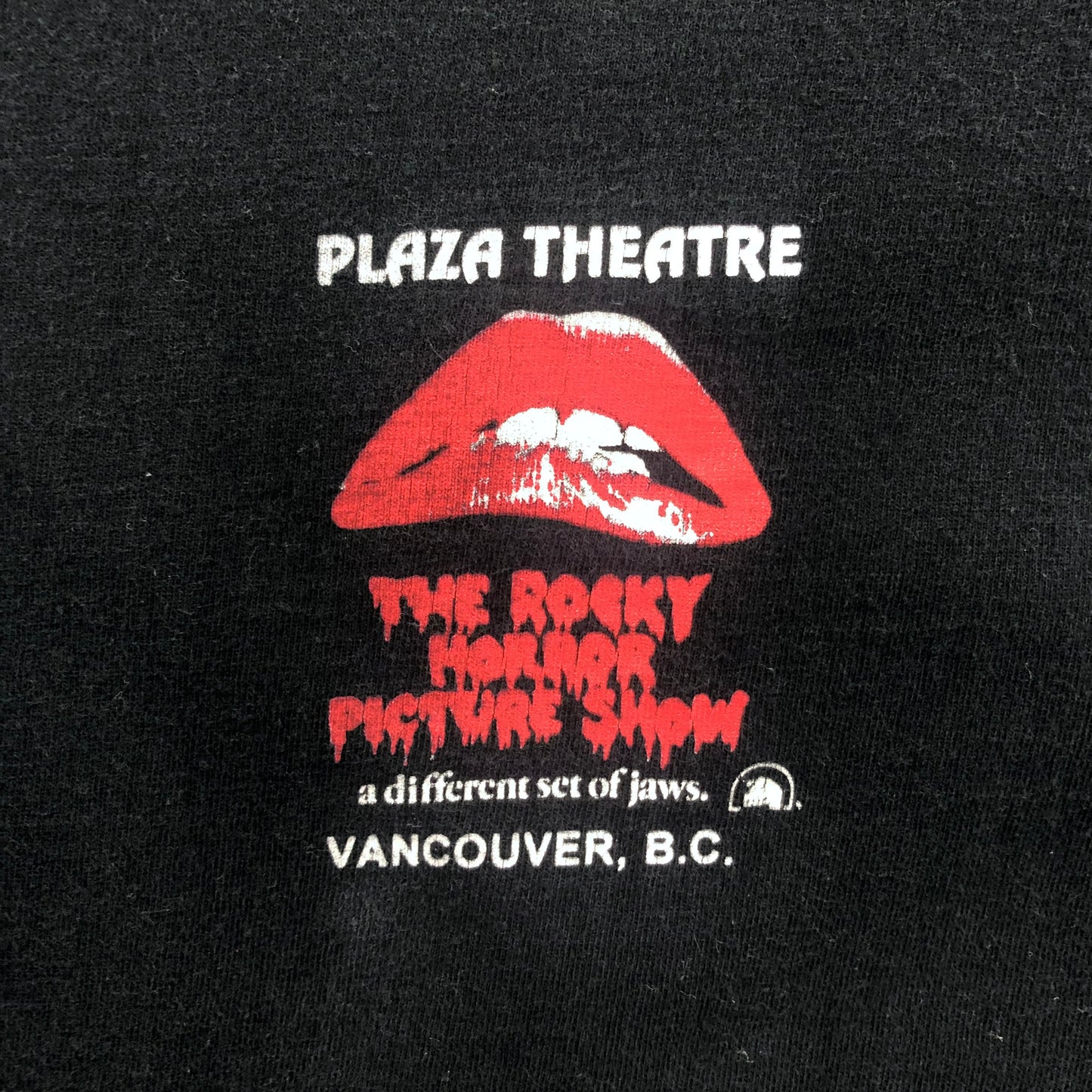 Vintage 90s Plaza Theatre The Rocky Horror Picture Show Single Stitch T Shirt XL