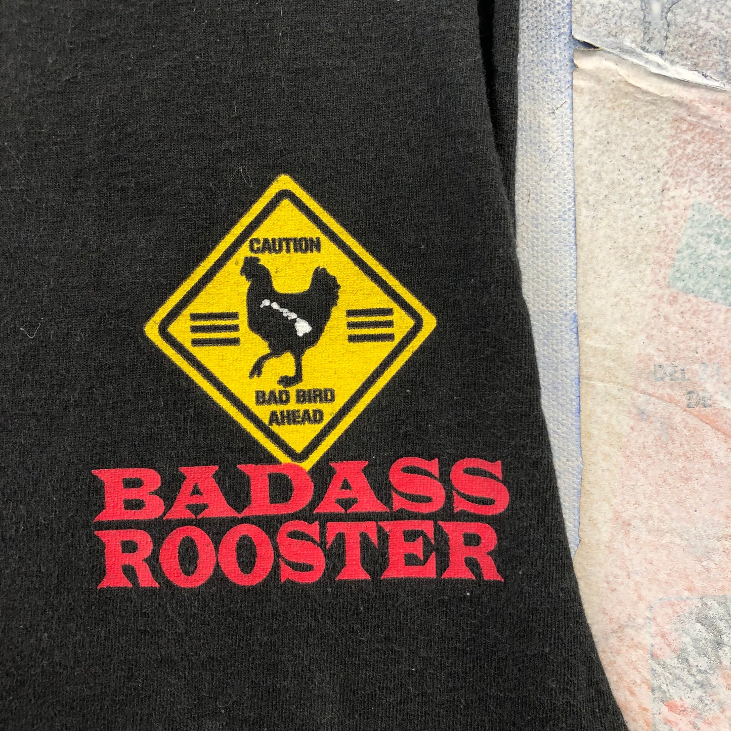 Vintage Bad Ass Hawaiian Rooster Tank Top L