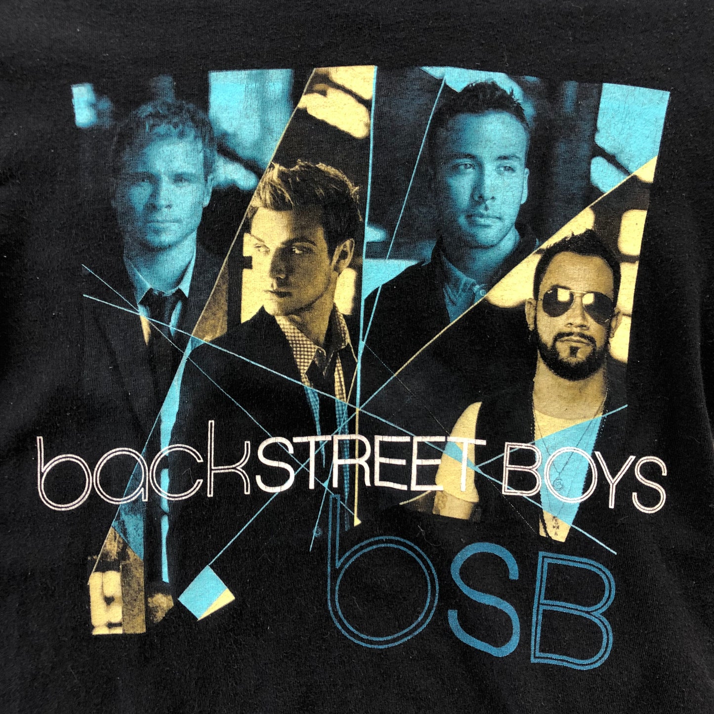 Vintage 2008 Backstreet Boys Unbreakable Tour T Shirt S