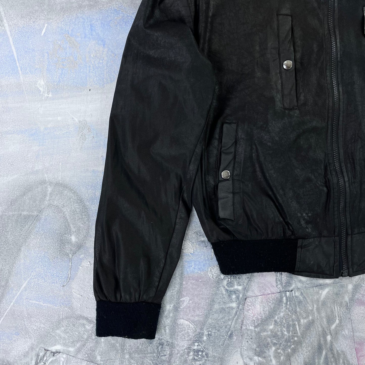 Vintage Carrera Porsche Bomber Zip Jacket L