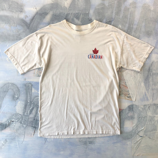 Vintage 90s Molson I Am Canadian T Shirt XL
