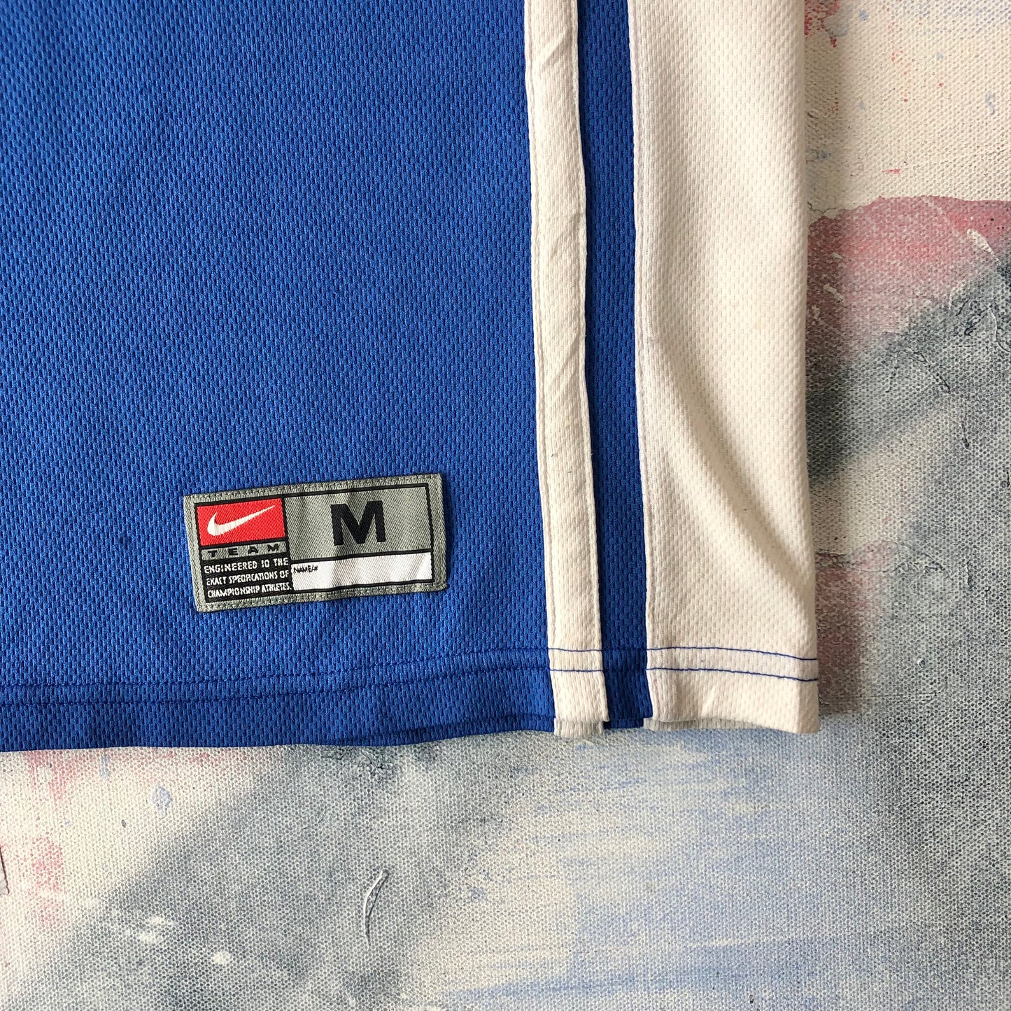 Vintage Nike Team Blank Jersey M